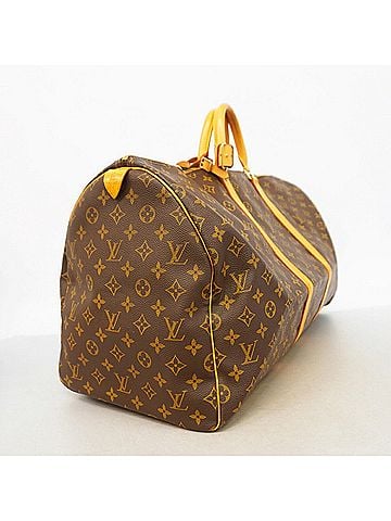 Louis Vuitton Louis Vuitton Bag/Boston Bag Monogram Keepall 55 M41424 Brown Men's/Women's P3472044 (view 2)