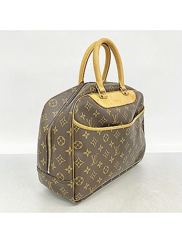 Louis Vuitton Louis Vuitton Monogram Deauville Handbag M47270 Brown Women's P3452524 (view 2)