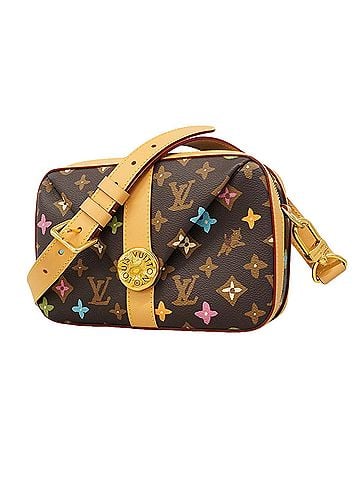 Louis Vuitton Louis Vuitton Monogram Craggy Envelope Shoulder Bag M24820 Chocolate Women's OP020447 (view 1)