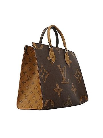 Louis Vuitton Louis Vuitton Monogram Giant Reverse OnTheGo MM Tote Bag M45321 Brown (Men's/Women's) OP018320 (view 2)