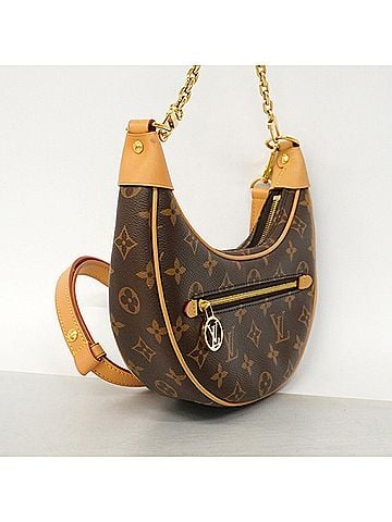 Louis Vuitton Louis Vuitton Monogram Loop Handbag M81098 Brown 2-way bag for women OP018047 (view 2)