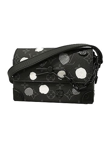 Louis Vuitton Louis Vuitton Shoulder Bag Monogram Eclipse LV x YK Steamer Wearable Wallet M81935 Black Men's OP016295 (view 1)