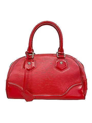 Louis Vuitton Louis Vuitton Epi Bowling Montaigne PM Handbag M5932E Rouge Ladies OP015659 (view 1)