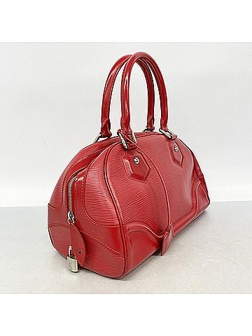 Louis Vuitton Louis Vuitton Epi Bowling Montaigne PM Handbag M5932E Rouge Ladies OP015659 (view 2)