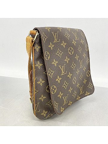 Louis Vuitton Louis Vuitton Monogram Musette Salsa Short Strap Shoulder Bag M51258 Brown Women's P3515715 (view 2)