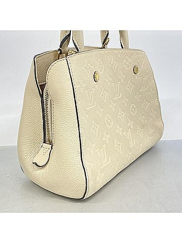 Louis Vuitton Louis Vuitton Monogram Empreinte Montaigne BB Handbag M44607 Cream 2-way bag for women P3514696 (view 2)