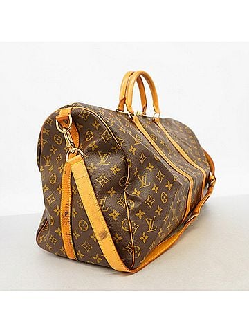 Louis Vuitton Louis Vuitton Bag/Boston Bag Monogram Keepall Bandoulière 55 M41414 Brown Men's/Women's P3493328 (view 2)