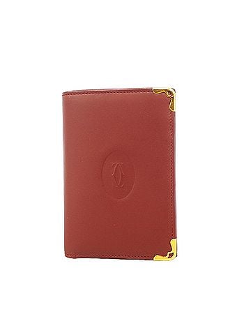 Cartier Cartier Tri-fold Wallet Must Leather Bordeaux Women's P3493238 (view 1)