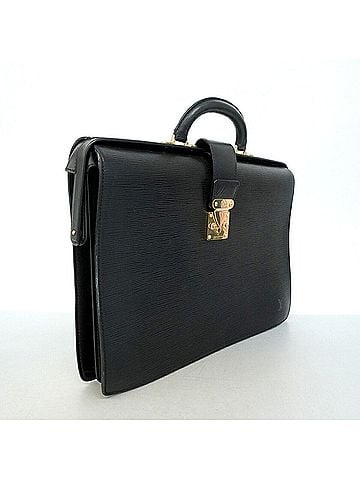 Louis Vuitton Louis Vuitton Epi Serviette Fermoire Bag M54352 Noir Men's P3492613 (view 2)
