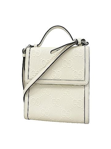 Gucci Gucci Shoulder Bag GG Embossed 625782 Leather White Women's P3488700 (view 1)