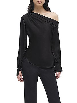 Jonathan Simkhai Alice Long Sleeve Blouse (view 1)