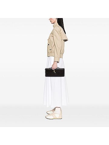 Bottega Veneta Lambskin Intrecciato Andiamo Clutch (view 2)