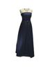 Michaelangelo 100% Polyester Solid Blue Cocktail Dress Size 4 - photo 1