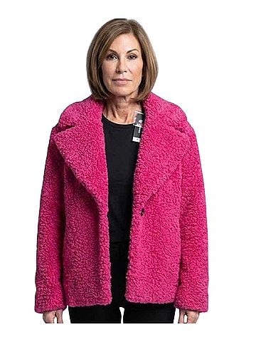 Alice + Olivia Thora Oversized Faux Fur Coat (view 1)