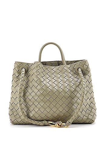 Bottega Veneta Andiamo Top Handle Bag Intrecciato Nappa Medium (view 1)