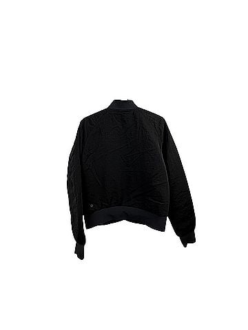 Lululemon Athletica Lululemon Women's Black Non-Stop Bomber *Reversible Jacket (view 2)