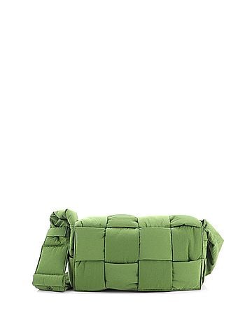 Bottega Veneta Padded Tech Cassette Crossbody Bag Intrecciato Nylon (view 1)
