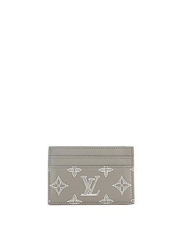Louis Vuitton Double Card Holder Monogram Shadow Leather (view 1)
