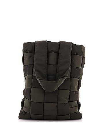 Bottega Veneta Padded Tote Intrecciato Nylon Large (view 1)