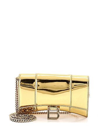 Balenciaga Hourglass Chain Wallet Leather (view 1)