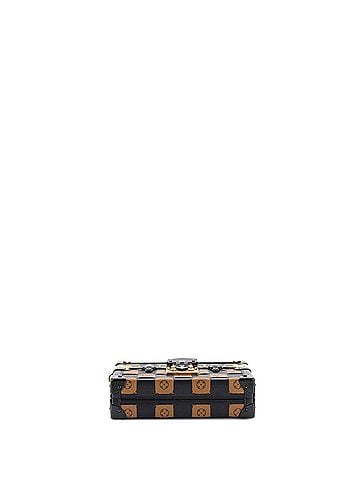 Louis Vuitton Petite Malle Handbag Damier Tressage Monogram Canvas and Leather (view 2)