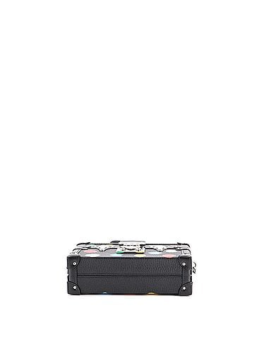 Louis Vuitton Petite Malle Handbag Yayoi Kusama Painted Dots Taurillon Leather (view 2)