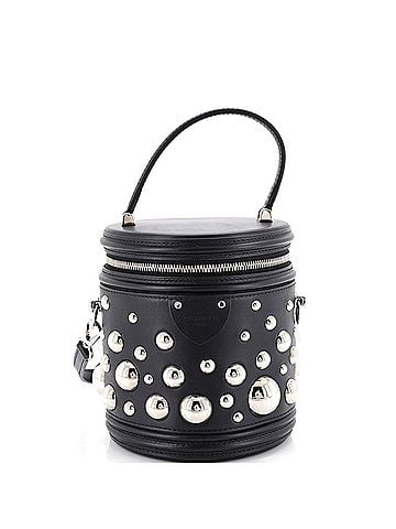 Louis Vuitton Cannes Handbag Yayoi Kusama Embellished Leather (view 1)