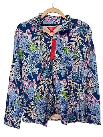 Lilly Pulitzer Leona Zip-Up Jacket (view 1)