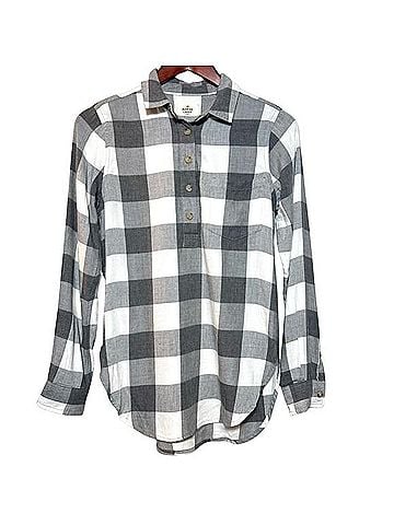 Marine Layer popover shirt Long Sleeve Button-Down Shirt (view 1)