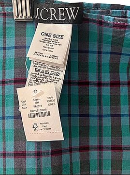 J.Crew Convertible Indian madras sarong Casual Skirt (view 2)