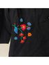 Silkland 100% Silk 100% Polyester Floral Black Jacket Size M - photo 4