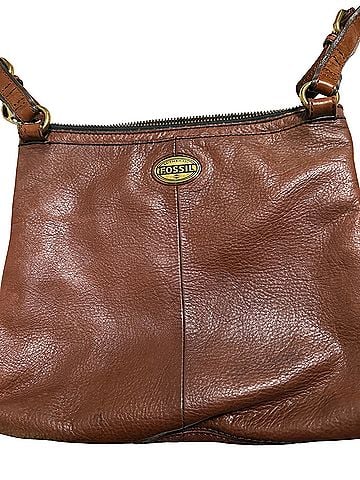 Fossil Leather Crossbody Bag (view 2)