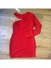 BCBGeneration Red Cocktail Dress Size 4 - photo 3