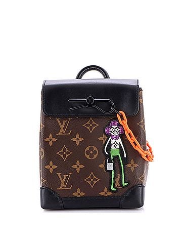 Louis Vuitton Steamer Bag Monogram Canvas with LV Friends Patch XS (view 1)