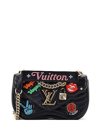 Louis Vuitton New Wave Chain Bag Limited Edition Patches Quilted Leather MM (view 1)