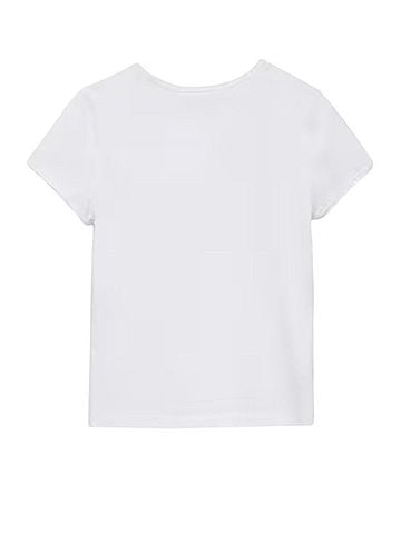 Marc Jacobs Charm Logo Shrunken Tee Short Sleeve T-Shirt (view 2)