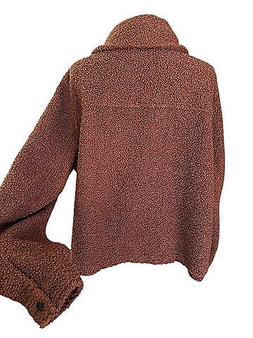 Lane Bryant Teddy Faux Wool Cropped Shacket Jacket (view 2)