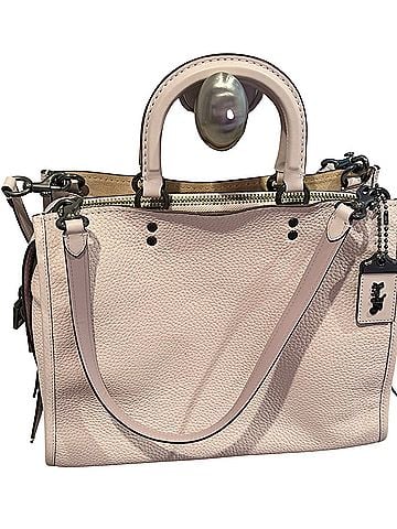 Coach COACH  Leather Satchel (view 1)