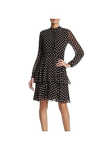 Tory Burch Seymour Silk Georgette Casual Dress (view 1)