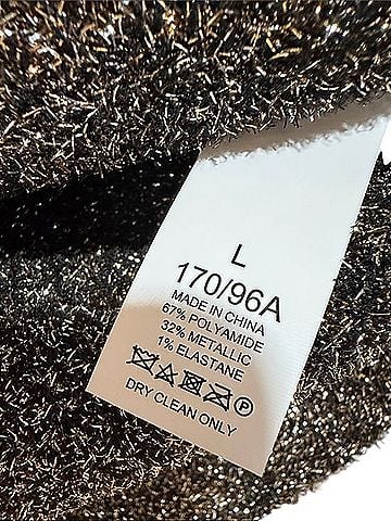 Kate Spade New York Live Colorfully Metallic Tinsel Wool Sweater (view 2)