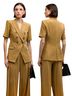 Veronica Beard Atwood Short Sleeve Linen Dickey Blazer - photo 2