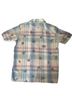 Alfred Dunner Plaid Floral Multi Color Blue Pink Short Sleeve Button-Down Shirt Size 6 (petite) - photo 2