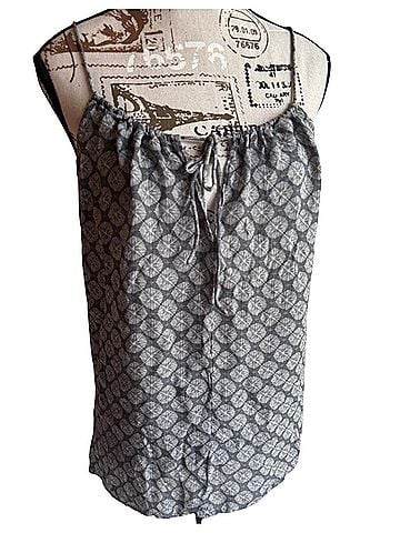Vince. Sleeveless Silk Top (view 1)