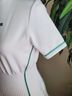 J.Lindeberg White Short Sleeve Blouse Size S - photo 4