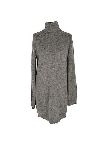 Loro Piana Loro Piana Dunster Mini Dress in Grey Cashmere (view 1)
