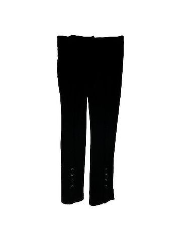Sportmax SportMax Straight Trouser Pants in Black Wool (view 2)