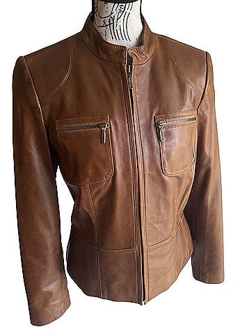 Alfani Leather Jacket (view 1)