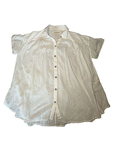 Free People Short Sleeve Button-Down Shirt (view 1)