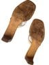 Brighton Ivory Silver Heels Size 8 - photo 2