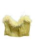 Blanc Yellow Bodysuit Size S - photo 1